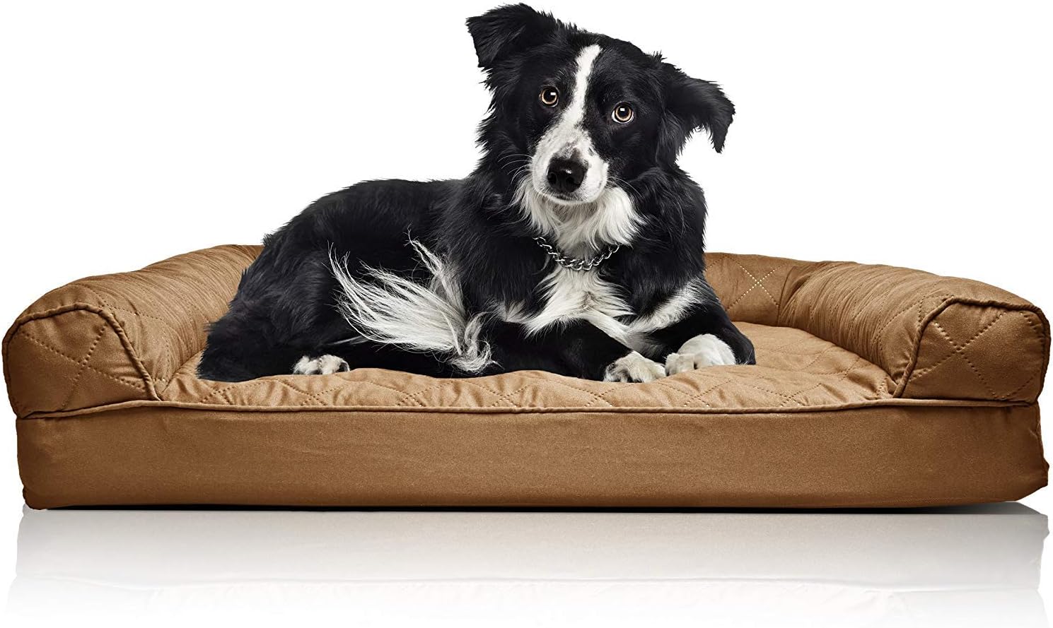 Furhaven Cama ortopédica para cães grandes/médios