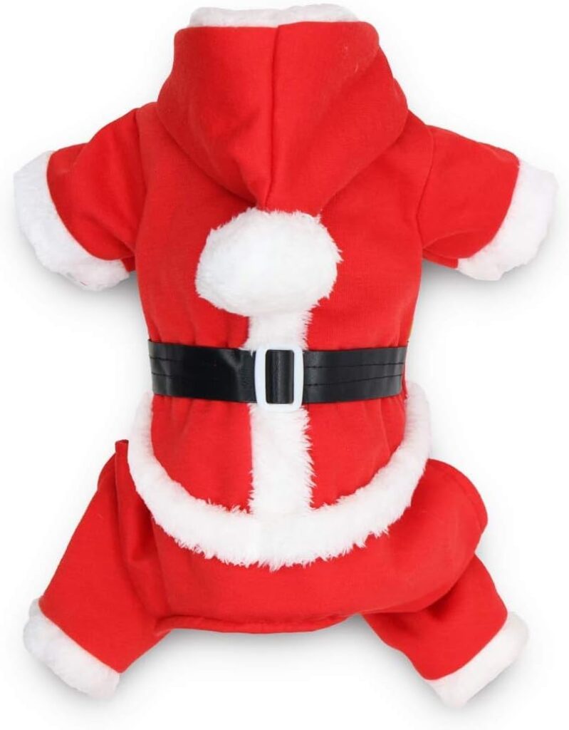 DroolingDog-Fantasia-de-Natal-de-cachorro-de-estimacao-para-meninas-roupas-de-Papai-Noel-para-caes-pequenos-pijama-de-4-pernas-pequeno-menos-de-25-kg