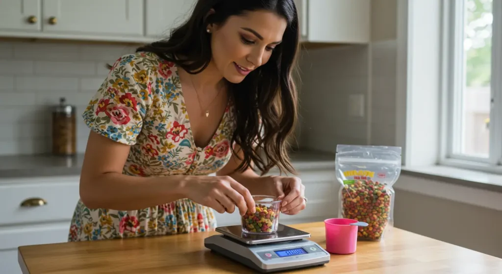 calculando comida diaria para cachorro filhote