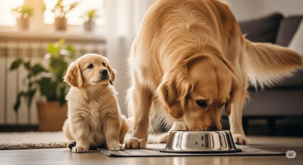 até quando cachorro adulto pode comer ração de cachorro novo